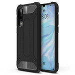Military Defender Heavy Duty Shockproof Case for Huawei P30 - Black